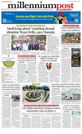 Cover of Millennium Post Siliguri