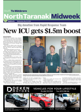 Cover of North Taranaki Midweek