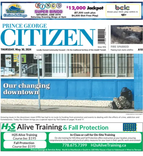 Cover of The Prince George Citizen