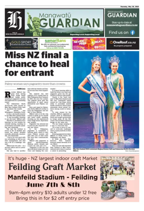 Cover of Manawatu Guardian