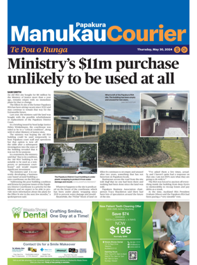 Cover of Manukau Courier