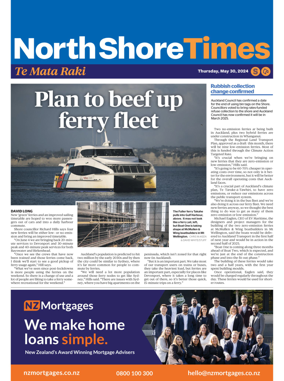 Cover of North Shore Times