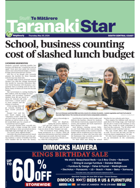 Cover of South Taranaki Star