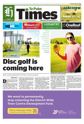 Cover of Te Puke Times