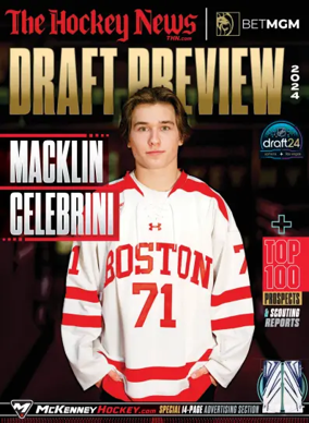 Cover of The Hockey News