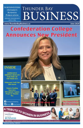 Cover of Thunder Bay Business