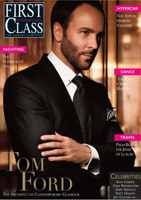 Cover of FIRST CLASS MAGAZINE INTERNATIONAL (ENGLISH)