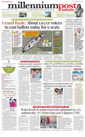 Cover of Millennium Post Siliguri