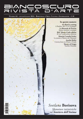 Cover of Biancoscuro Rivista d’Arte