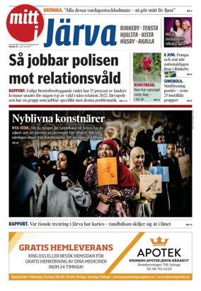 Cover of Mitt i Järva