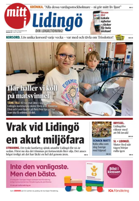 Cover of Mitt i Lidingö