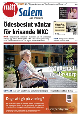 Cover of Mitt i Salem