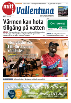 Cover of Vallentuna Nyheter