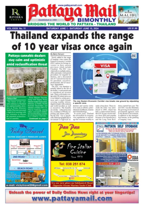 Cover of Pattaya Mail