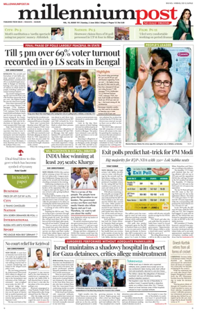 Cover of Millennium Post Siliguri