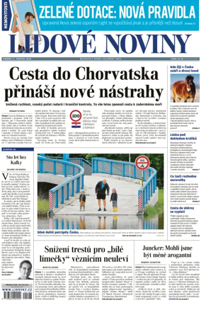 Cover of Lidove noviny