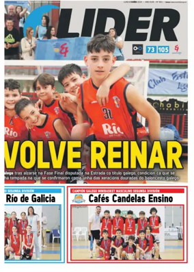 Cover of La Voz de Galicia (Monforte) - Lider