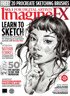 Cover of ImagineFX: Sci-fi & Fantasy Art magazine