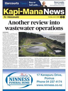 Cover of Kapi-Mana News