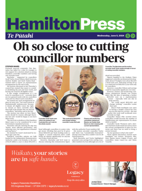 Cover of Hamilton Press