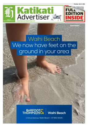 Cover of Katikati Advertiser