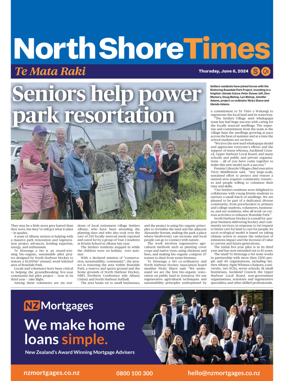 Cover of North Shore Times