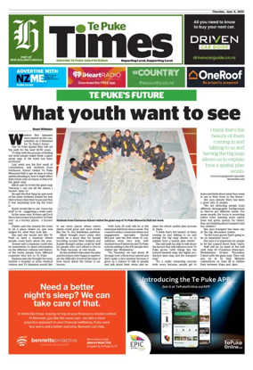 Cover of Te Puke Times