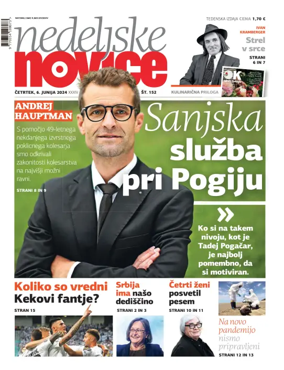 Cover of Nedeljske Novice