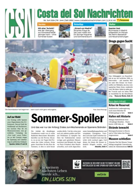 Cover of Costa del Sol Nachrichten