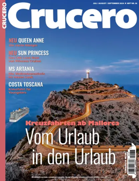 Cover of Crucero - Das Kreuzfahrtmagazin