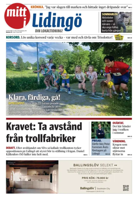 Cover of Mitt i Lidingö