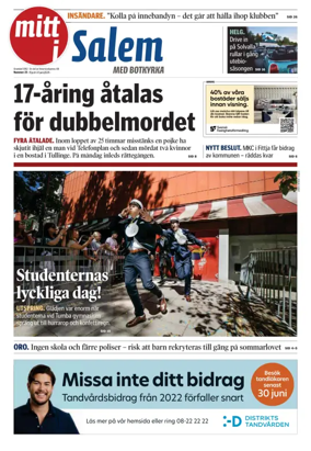 Cover of Mitt i Salem