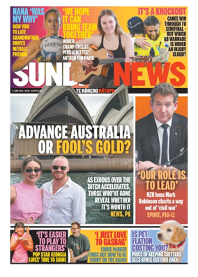 Cover of Sunday News