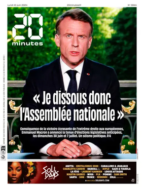 Cover of 20 Minutes (Lille)