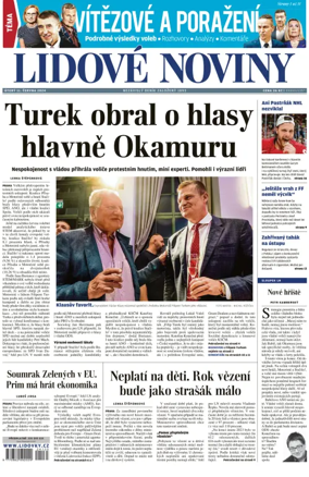 Cover of Lidove noviny