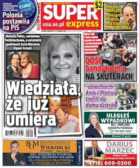 Cover of Super Express Nowy Jork