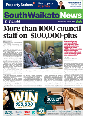 Cover of South Waikato News