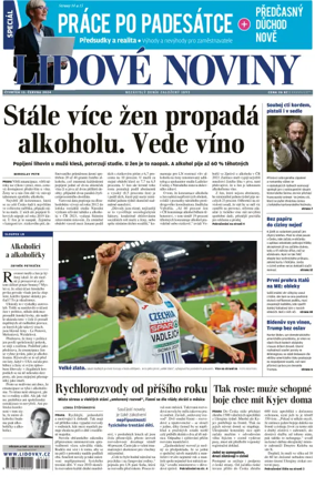 Cover of Lidove noviny