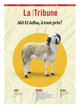 Cover of La Nouvelle Tribune