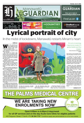 Cover of Manawatu Guardian