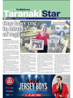 Cover of South Taranaki Star
