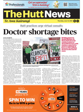 Cover of The Hutt News