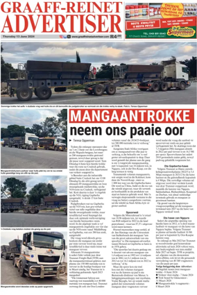 Cover of Graaff-Reinet Advertiser