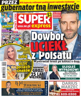 Cover of Super Express Nowy Jork