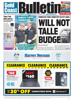 Cover of Weekend Gold Coast Bulletin