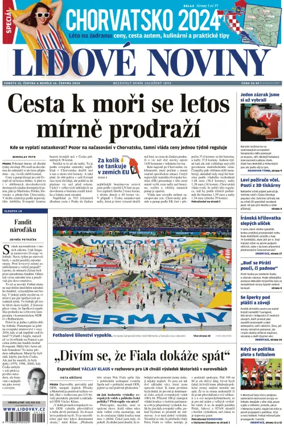 Cover of Lidove noviny