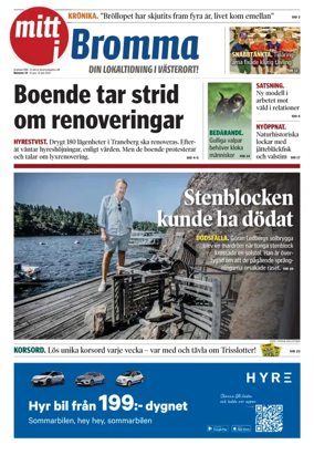 Cover of Bromma Tidning