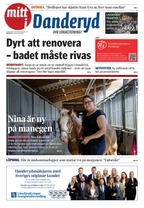 Cover of Danderyds Nyheter