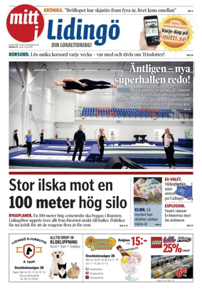 Cover of Mitt i Lidingö