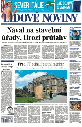 Cover of Lidove noviny